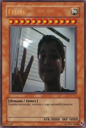 Sem Noção: Cartas de Yu-Gi-Oh