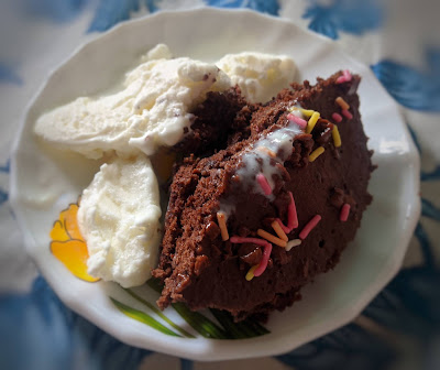 Tea time eggless chocolate cake