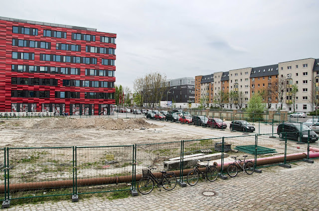 Baustelle Urban Living at Osthafen, Stralauer Allee 36, 10245 Berlin, 11.04.2014