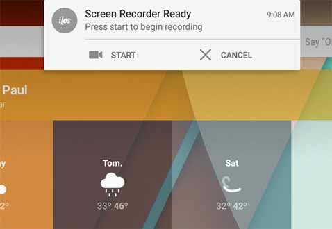 Con Android 5.0 Lollipop en su dispostivo no necesitaras ser Root para grabar lo que sucede en la pantalla 