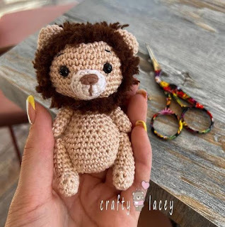 PATRON GRATIS LEON AMIGURUMI 56199