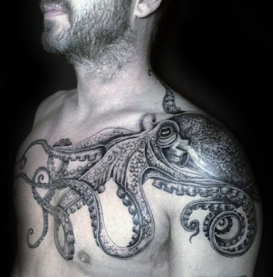 Tats and Octopus symbolism     Tattoos are the common person's art, just as is graffiti. It holds, especially in the US, the symbolism of many things, in art form.