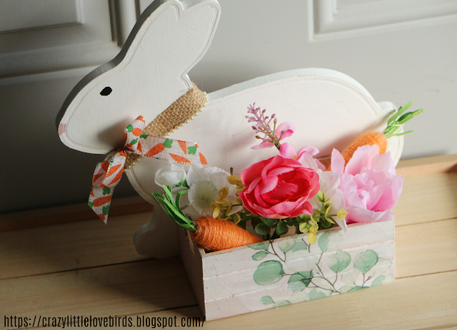 Bunny floral arrangement