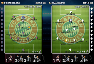 Gameplan Menu Pep Guardiola PES 2013