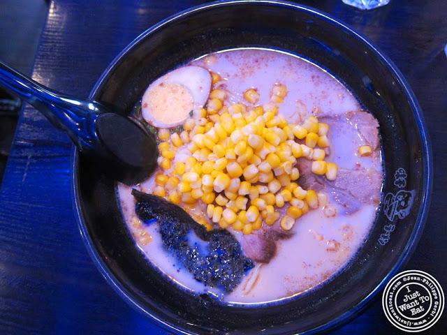 Image of Corn ramen at Ajisen Ramen in Chelsea, NYC, New York