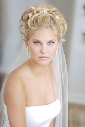 wedding hairstyles with veil