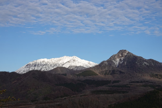 岡山県真庭市の蒜山下徳山 鬼女台展望休憩所からの眺望