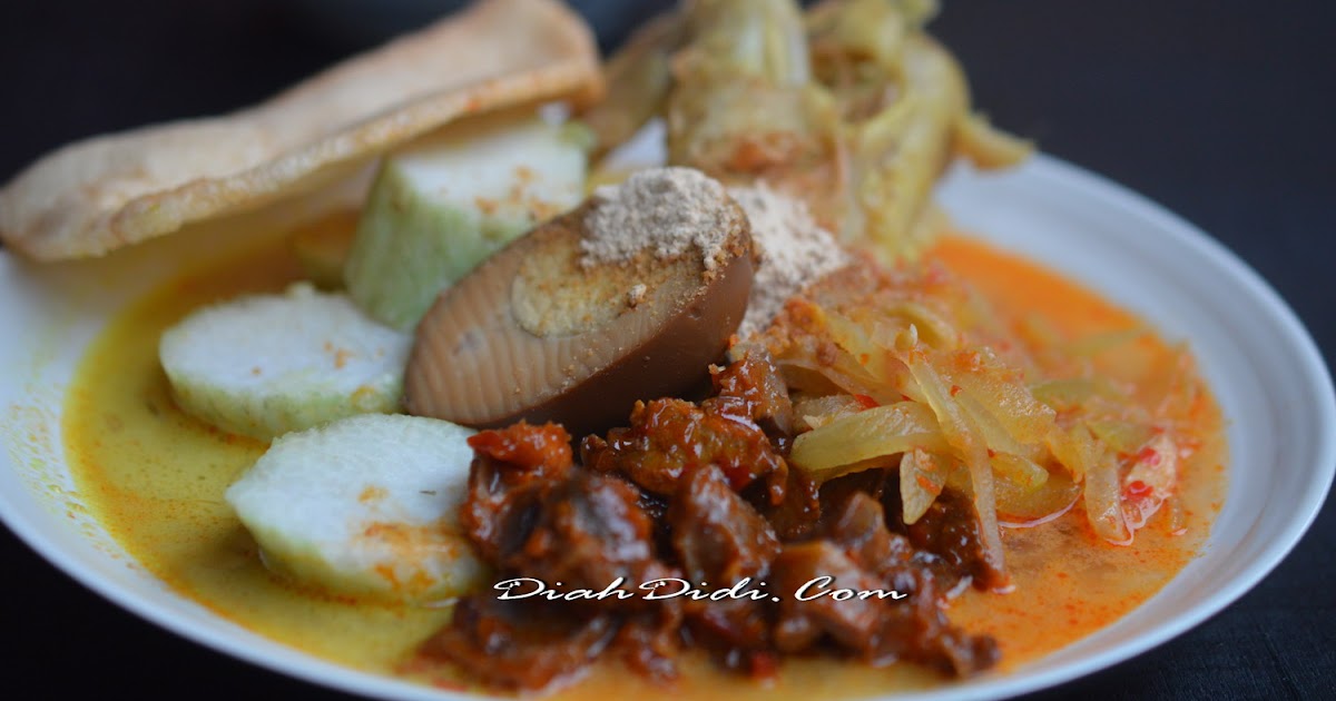 Diah Didi's Kitchen: Lontong Cap Gomeh Semarangan
