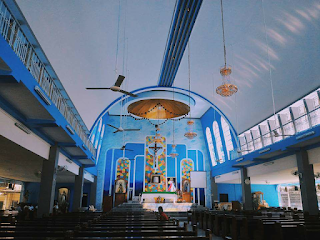 Isle and Altar of Our Lady of Holy Rosary Parish - Caloocan City