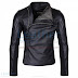 Slim & Smart Leather Jacket with Fur Lining for $343.00