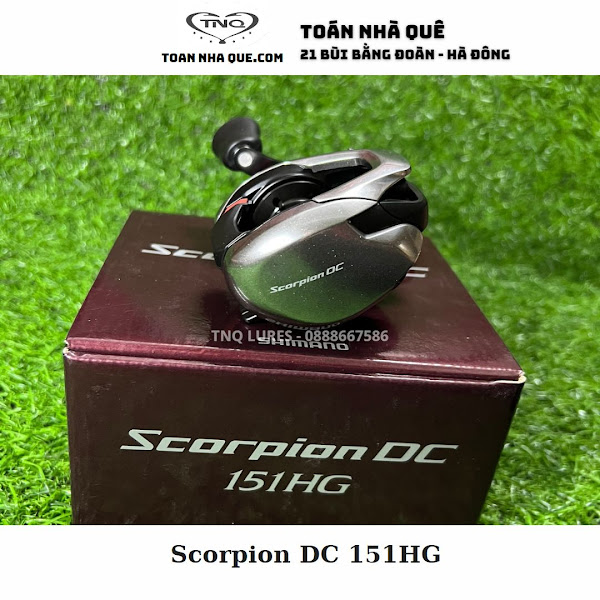 Máy Câu Ngang Shimano Scorpion DC 151HG