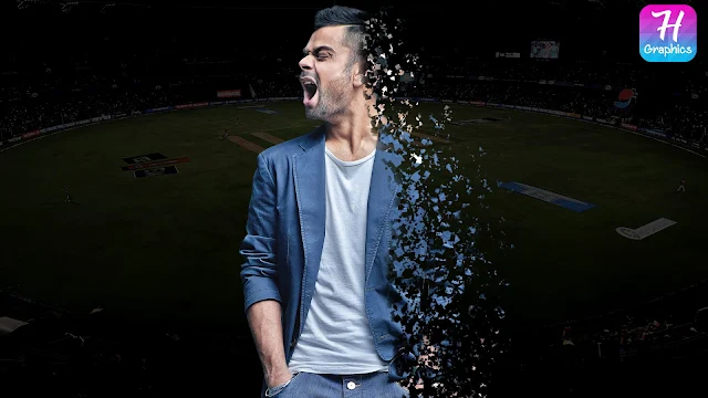 Virat Kohli Fading Effect