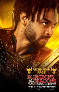 Character Teaser One Sheet: Regé-Jean Page Dungeons & Dragons: Honor Among Thieves