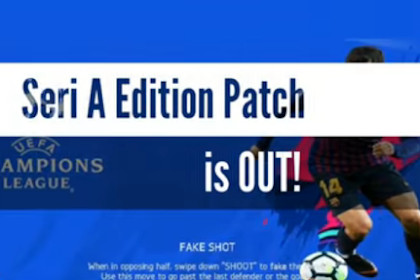 Fifa Mobile Patch - Series A Edition Patch + Full 3Rd Kits