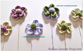 crochet patterns flowers flora motifs