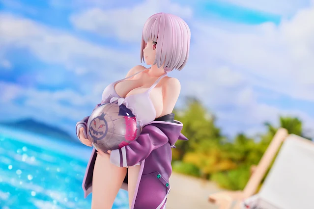 Figura 1/7 de Rikka Takarada en bañador por Alphamax, basada en SSSS.GRIDMAN, con pose natural