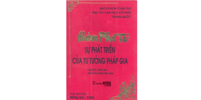 Hàn Phi Tử - Sự phát triển của tư tưởng Pháp gia [PDF] 