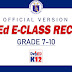 DepEd E-Class Record Templates for Grade 7-10 (Free Download)