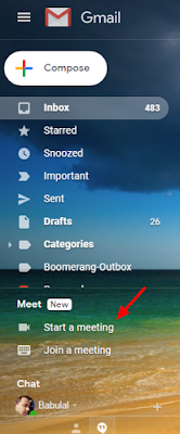 Gmail से Google Meet का यूज कैसे करे