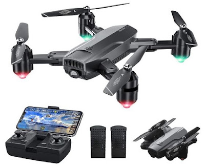 Dragon Touch DF01 Foldable Drone Review with Manuals PDF