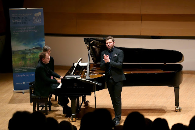 Joseph Middleton & James Newby performing at the 2019 Leeds Lieder Festival