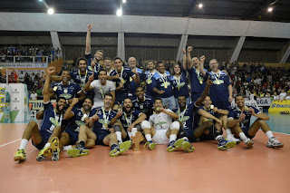 Cruzeiro Campeão da Supercopa Masculina de Voleibol de 2015