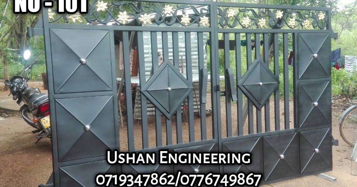 Ushan Engineering Gate Design sri lanka Sliding gate 