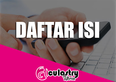 Daftar isi (Sitemap) Aculastry