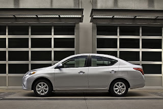 2012 Nissan Versa Sedan with dynamic proportions