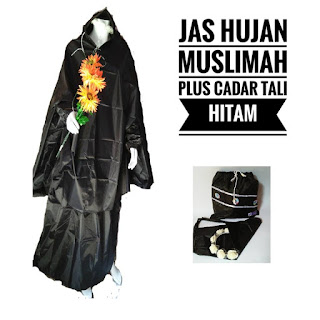 jas hujan muslimah