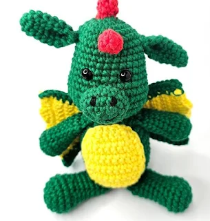 PATRON GRATIS DRAGON AMIGURUMI 67002