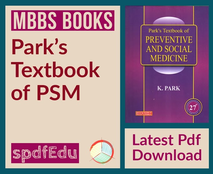 Parks Textbook of PSM Pdf