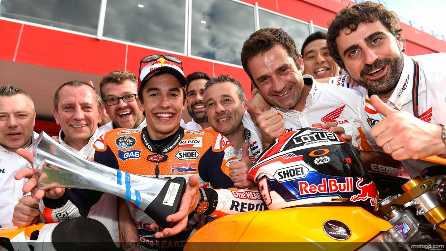 ... Marc Marquez menjuarai balap motor MotoGP Argentina, Senin dini hari