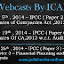 Webcasts for IPCC by ICAI
