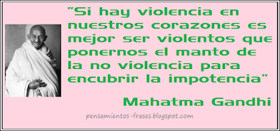 frases de Mahatma Gandhi