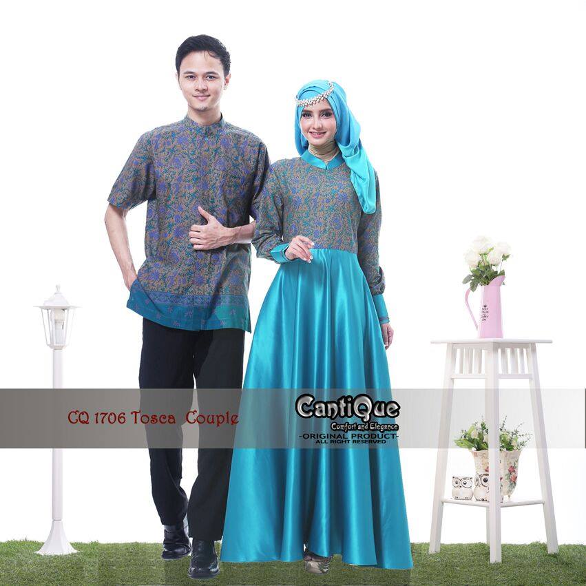 Baju Gamis Modern Cantik Terbaru Indonesia: Gamis Sarimbit 