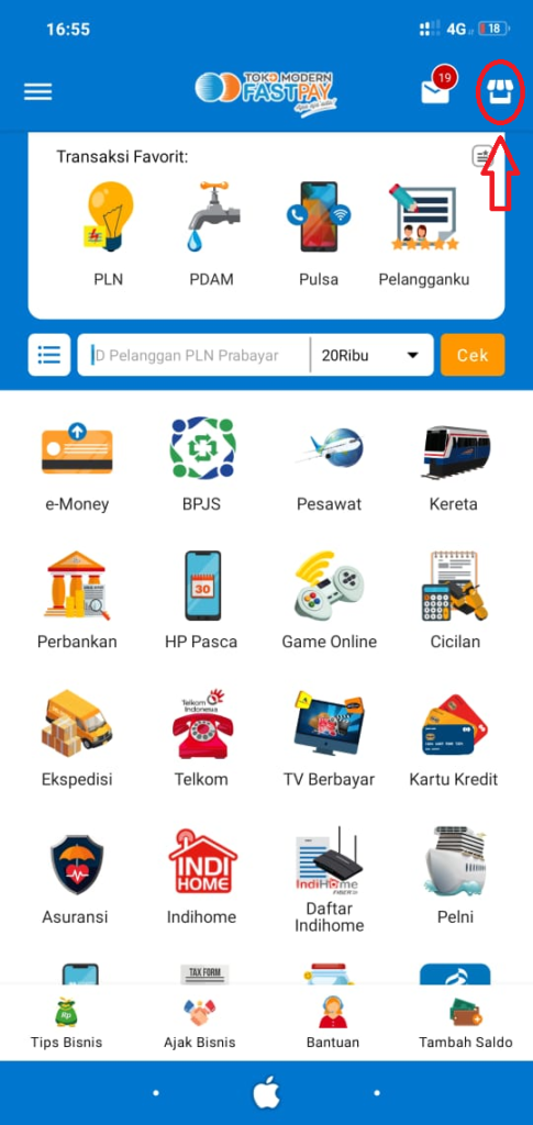 bisnis loket pembayaran