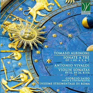 cover - Albinoni & Vivaldi - Sonate a Tre & Violin Sonatas - Giorgio Sasso