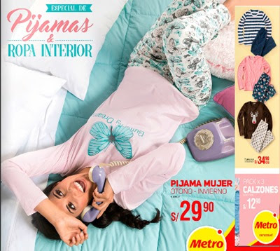 metro pijamas y lenceria mayo 2016