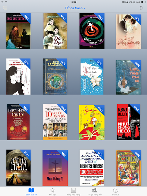Hơn 2800 ebook file PRC Full cover cho Iphone và android
