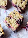 Blueberry Crumble Bars