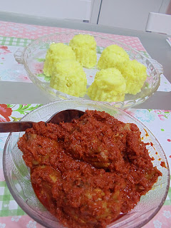 Life is colorful: Step by Step Pulut Kuning & Rendang 