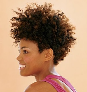 Short Curly Black Hairstyle Pictures