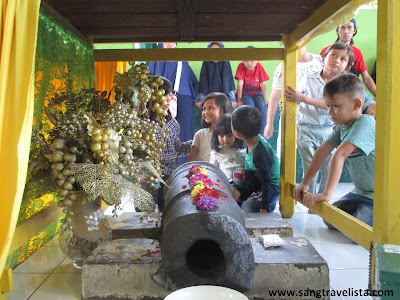Meriam Puntung Istana Maimun Deli