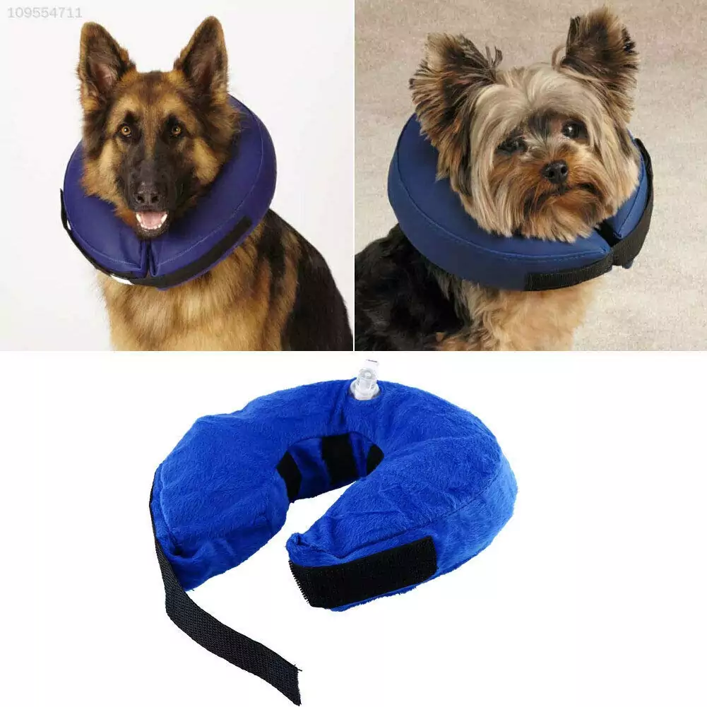 Inflatable Collar Dog Soft E-Collar Pet Puppy Protection Protect Head Cone