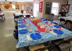 Our Table Set For Dinner