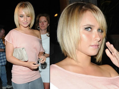 hayden panettiere bob hairstyle back. Which reminds me.