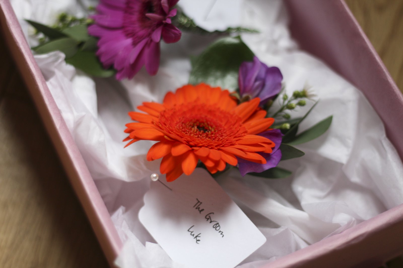 gerbera wedding flowers