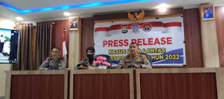 Press Release Laka Lantas Polres Pangkep Tahun 2022,Ini Yang di Sapaikan