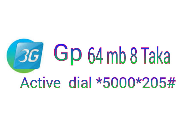 grameenphone  64 mb 8 taka